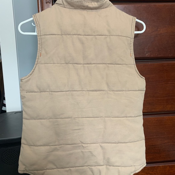 Hooded Vest- Khaki - Picture 4 of 6